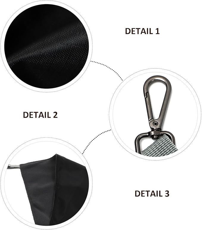 Waterproof Nylon Cat Hanging Hammock, Thick Double-Sided Pet Bed, Warm Sleeping Nest for Small Cats Indoor Outdoor Use