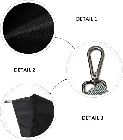 Waterproof Nylon Cat Hanging Hammock, Thick Double-Sided Pet Bed, Warm Sleeping Nest for Small Cats Indoor Outdoor Use