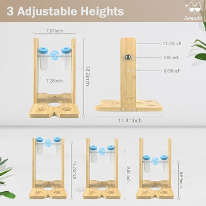 Dog Puzzle Toy, Wooden Slow Feeder, Pet Food Treat Feeding Toy, Interactive Dog Feeder for Boredom, Enrichment Toy for Smart Dogs