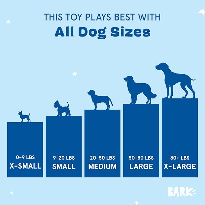 Barkbox Bulldog Barkarita Plush Dog Toy, Crazy Crinkle and Whip n Flip Features & Squeakers - Fun Dog Toys