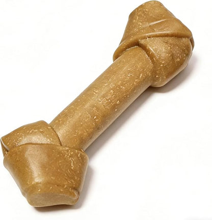 Dog Chew Toys for Aggressive Chewers, Durable Nylon & Wood Teething Toy with Chicken Flavor, Tough Chewing Dog Toys for Large Dogs (Stick)