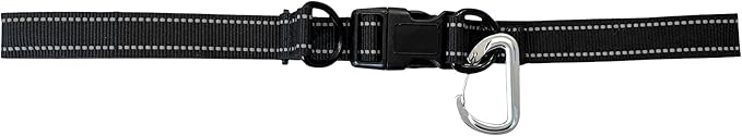 Shed Defender Hands Free Dog Leash Belt - Seen on Shark Tank - Attaches to Any Leash, Jogging & Running, Heavy Duty Buckle, Reflective Stitching, Adjustable one Size fits All, Designed in USA (Pink)