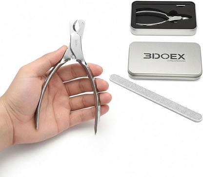 Professional Stainless Steel Dog Cat Nail Clippers & Trimmer Set, Sharp Blades for Precise Cutting, Easy-Grip Ergonomic Handle with Built-in Nail File, Durable Pet Grooming Tool for Small to Large Pet