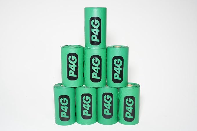 100% Certified Home Compostable Poop Bags (270 Count 18 Rolls), Plant Based, Extra Thick (20 Micron), Leak Proof, Unscented Standard Size 9 X 13'', ASTM D6400 & EN 13432 Compliant