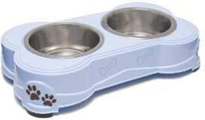 Loving Pets Dolce Diner Dog Bowl, Medium, Murano Blue