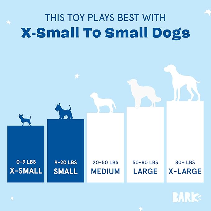 Barkbox Dine & Dash Dog Toy Bundle – Squeaky Dog Toys – Plush Dog Toys – Puppy and Pet Toys for Small Dogs