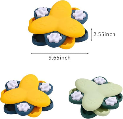 Slow Feeder Bowl,Rotating Dog Food Dispenser,Intelligence Training for Dogs, Dog Puzzle Toys,Suitable for for Small/Medium/Large Dogs, Regulates Eating Speed, Prevents Overeating.