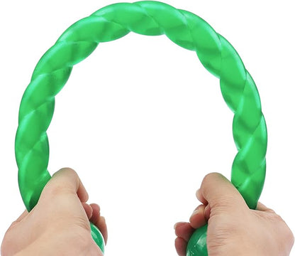 Ycozy Dog Chew Toys 19'' Long for Medium/Large Dogs Aggressive Chewers, Rubber Dog Rope Toys Knot Teething Toys Almost Indestructible