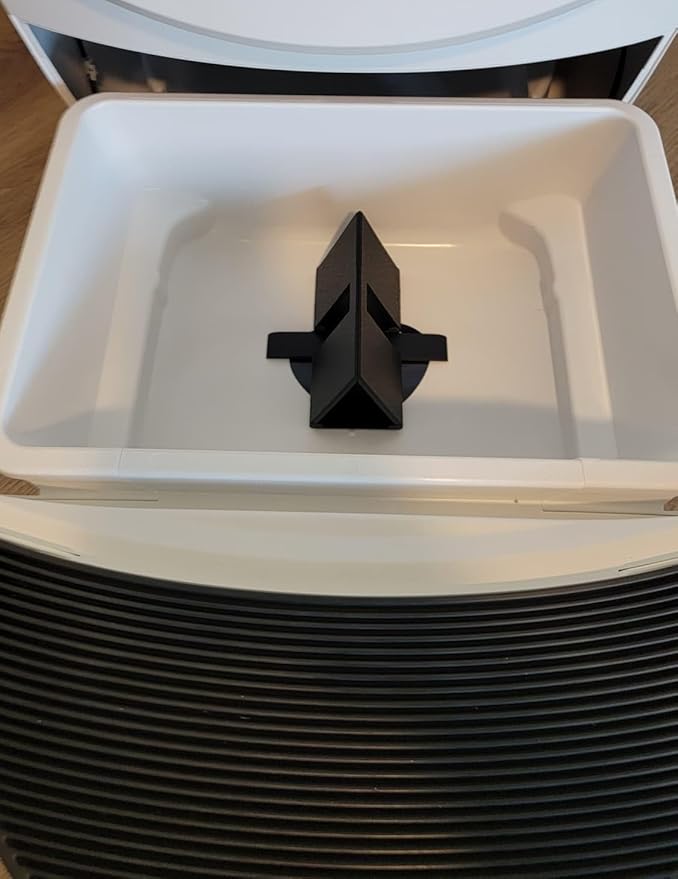 Waste Leveler Insert for Litter-Robot 4 Waste Drawer - Extended Capacity to go Longer Between Changing Bags! (White Waste Leveler)