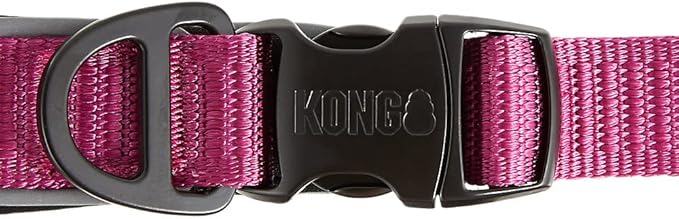 KONG Reflective Shock Absorbing Hands-Free Bungee Dog Leash 6' (Pink)