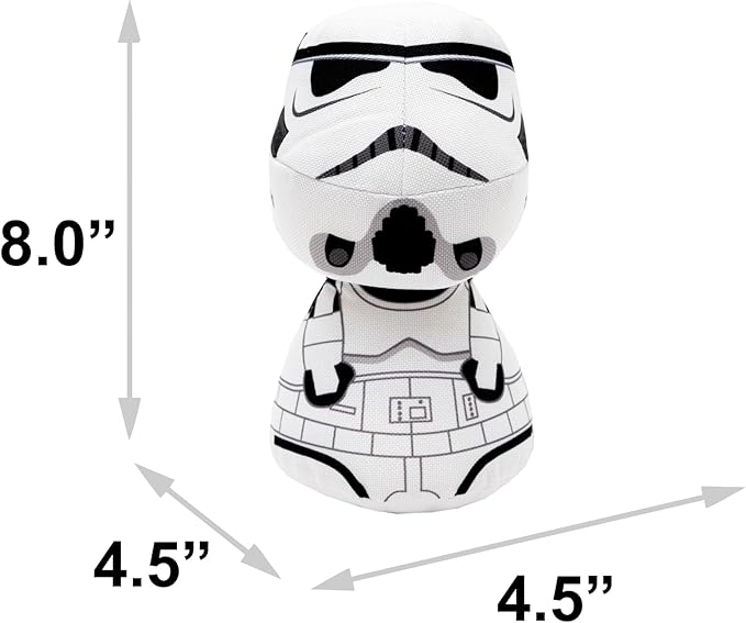 Star Wars Dog Toy, Star Wars Stormtrooper Big Head Pose, Plush