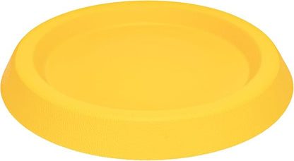 Dog Discs Toy, Durable Flying Discs for Throwing Catching, Durable for Aggressive Chewers, Water Floating Dog Toys, Swimming Training, Medium Large Breeds, Yellow
