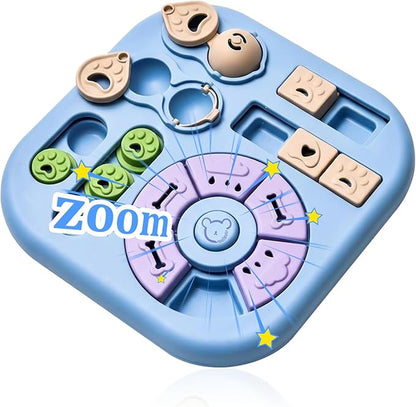 Interactive Dog Puzzle Toys for Smart Dogs - Mental Stimulation Puzzle Toys for Small & Medium Dogs, Treat Dispensing Dog Enrichment Toys for Beginner Dogs
