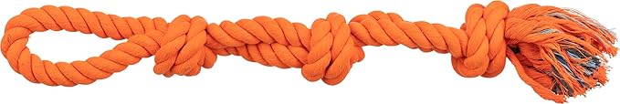 Trixie Denta Fun 2 Playing Rope for Dog, 60 cm