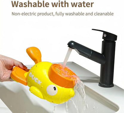 Duck Shaped Interactive Treat Dispenser for Cats and Dogs, Puzzle Slow Feeder Toy with Adjustable Food Outlets, Non Slip Pet Food Dispenser for Small Medium Pets (White)