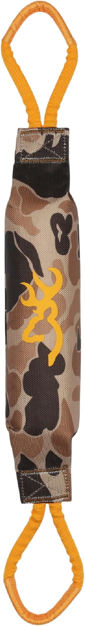 Browning Pet Training Tools, Durable Dog Toys for Tug and Fetch, Canvas Bumper (Vintage Camo), One Size