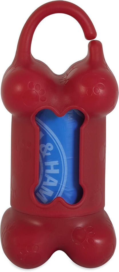 Arm & Hammer Easy-Tear Disposable Dog Poop Bag Refills, Fresh Scent Odor Control, Blue, 90 Dog Poop Bags 7 x 2.5 Inches
