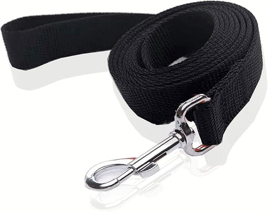 Nylon Dog Leash 8 Feet Long, Walking Training Dog Leashes for Medium Large Dogs