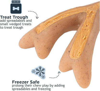 Tall Tails Bacon Scented Antler Chew Toy for Dogs, Medium