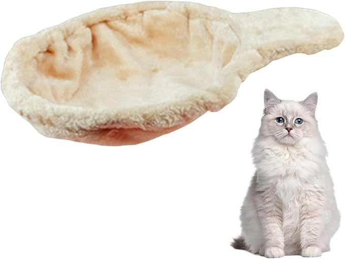Cat Tree Hammock, 17inch Plush Cat Tower Hammock Replacement, Washable Scratch-Proof Cats Tree Replacement Parts