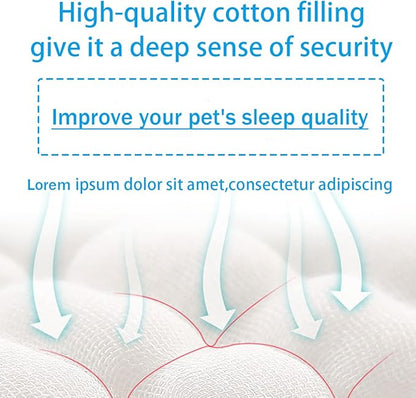 Original Calming Donut Dog and Cat Bed in Shag Fur, Dog Beds for Melium Dogs, Anti Anxiety Round Fluffy Plush Faux Fur Pet Bed (Dark Grey, XXX-Large)
