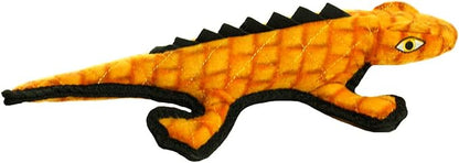 TUFFY - World's Tuffest Soft Dog Toy - Desert - Multiple Layers. Made Durable, Strong & Tough. Interactive Play (Tug, Toss & Fetch). Machine Washable & Floats (Gila Monster, Large 2 Pack)