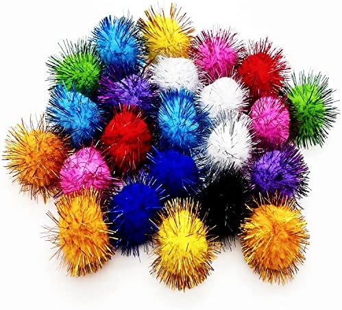 60 Pcs 1.8 Inch Cat Ball Toys, Random Color - Image 5
