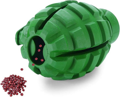Unique Dog chew Toys for Aggressive chewers Large Breed Indestructible, Life Time Gurantee Ultra Durable Tough Chew Teething Toys for Puppy Medium Dogs Dental Care Ball Green