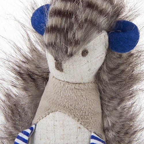 Petlinks HappyNip Kicker Meercat Plush Cat Toy, Contains Silvervine & Catnip - Blue/Tan, One Size - Image 3