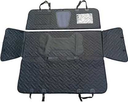 Dog Car Back Seat Cover for Lincoln Corsair 2022 2023 2024 2025 Pet Car Mat Waterproof Scratch-Resistant Pet Hammock Pet Protector Mat Interior Accessories,Black-b