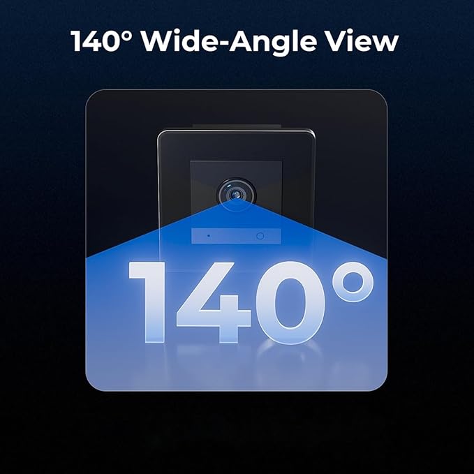 2K HD Aquarium & Terrarium WiFi Pet Camera,140° Wide-Angle Anti-Glare & Anti-Reflection,Night Vision for Fish & Reptiles,Two-Way Audio,Easy & Quick Install,AI-Powered Detection,24/7 Recording