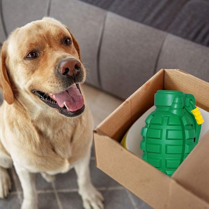 Dog Chew Toys for Aggressive Chewers,Food Grade Non-Toxic Dental Pet Toy,Tough Durable Indestructible Dog Toys for Small Medium Large Dogs.Green