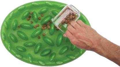 Company of Animals GREEN Slow Interactive Feeder for Dogs, Size Large, Best Fun Slow Feeder Dog Bowl, Anti-Gulp, Gobble Stopper, Mental Stimulation Dog Puzzle, Suitable for Small, Medium & Large Dogs