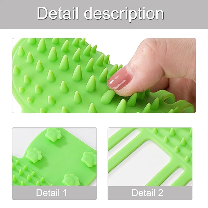 Groomer Brush,Grooming Brush for Cats Scratch Massage Brush Cats Self Groomer Scratcher Comb Cats Corner Groomer for Cats Soothing Rel