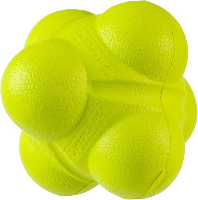 Hyper Pet Fetching Dog Toys - Throwing Bumpy Ball Dog Toy Made with EVA Foam - Lightweight & Floats on Water