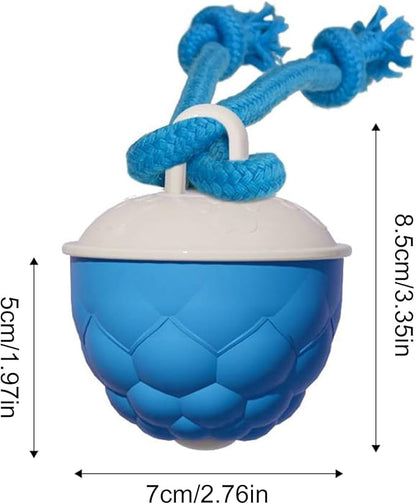 Interactive Dog Toys, Dog Ball Laun-Cher - 2026 Upgraded Motion Activated Automatic Rolling Ball Toys for Small/Medium/Large Dogs Balls for Boredom to Keep Them Busy with Dog Toy Balls (Blue)