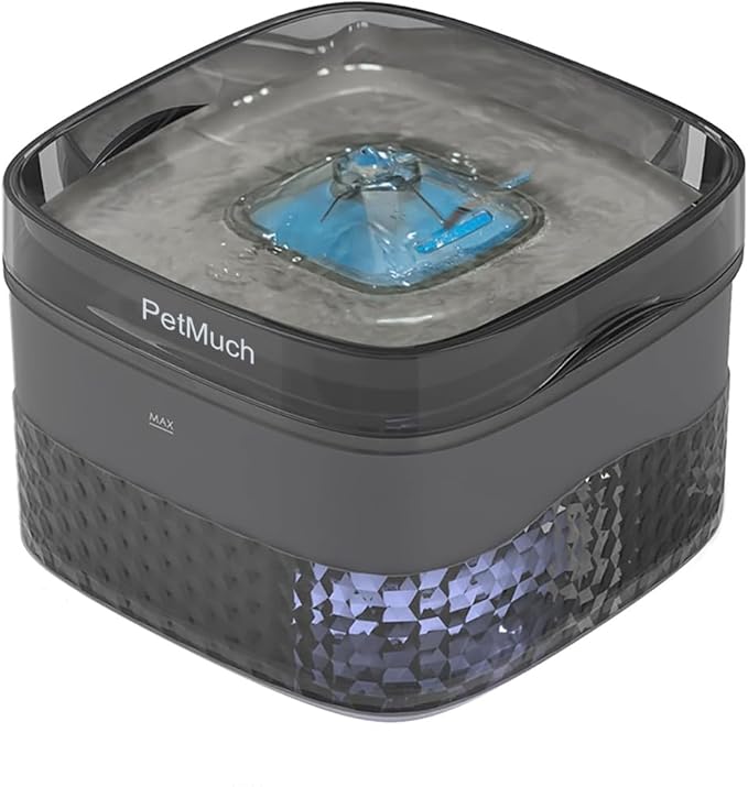 2.4Gal/9L Pet Water Fountains for Medium and Large Dogs and Multiple Cats Large Capacity Automatic, Dog Water Fountains with Filters (Dog Fountain 1 Filtesr + 1 Sponges)
