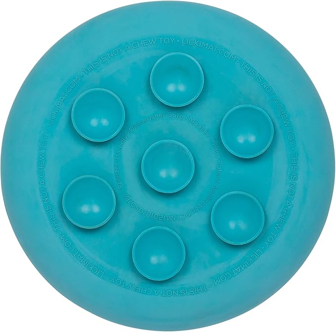 Lickimat UFO Pet Feeder, Dog Dish, Suction Cups, Wet Food