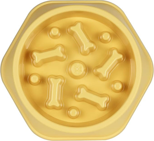 Anti-gulping Slow Feeder Bowls Slow Dog Eating, reducing gastric Burden and Bloat. Safe, Durable, Easy to Clean—Ideal for pups/Adults. Healthy Habits, Energy Management, Function + Safety.V