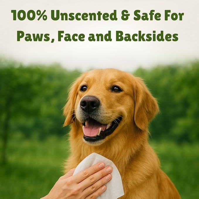 Tazza Pet Cleaning Wipes, 440 Count – Bulk Deodorizing and Hypoallergenic