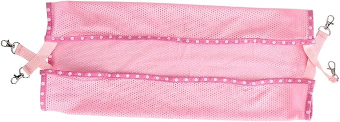 Cat Hammock, Portable Space Saving Pet Bed with Breathable Mesh for Summer, Warm Comfortable Hanging Bed for Cats and Dogs, 2 Sizes 3 Colors (S)