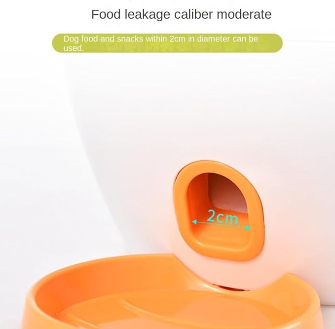 Feedless Training Device with 2 Tennis Balls, Automatic Pitching Snack Reward Machine, Small and Medium-Sized Dog Puzzle Toys, Indoor and Outdoor Dual-Purpose Ball Thrower