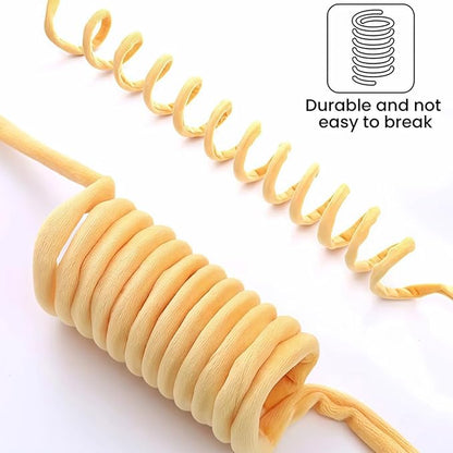 | Leaping Cat Spring Toy - If Your Cats Loves Wand Toys, Try This | Interactive Hanging Enrichment & Cat Furniture Add-on, Suitable for Both Indoor Adult Cats and Kittens(Yellow+Pink+Blue)