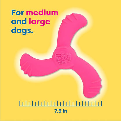Hartz DuraPlay Bacon Scented Dog Toys, Medium/Large ( Colors may vary ) All Breed Sizes