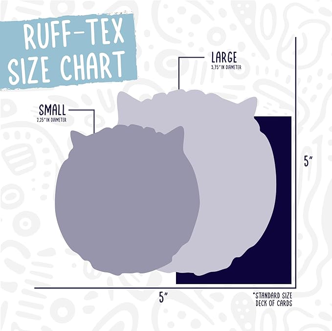 HuggleHounds Ruff-Tex Latex Ball Dog Toy - Dog Toys Rubber, Puppy Toys, Puppy Essentials, Pool Toy, Heavy Duty Squeaky Ball for Small, Medium & Large Dogs, All Breeds - Dottie Cow, Large