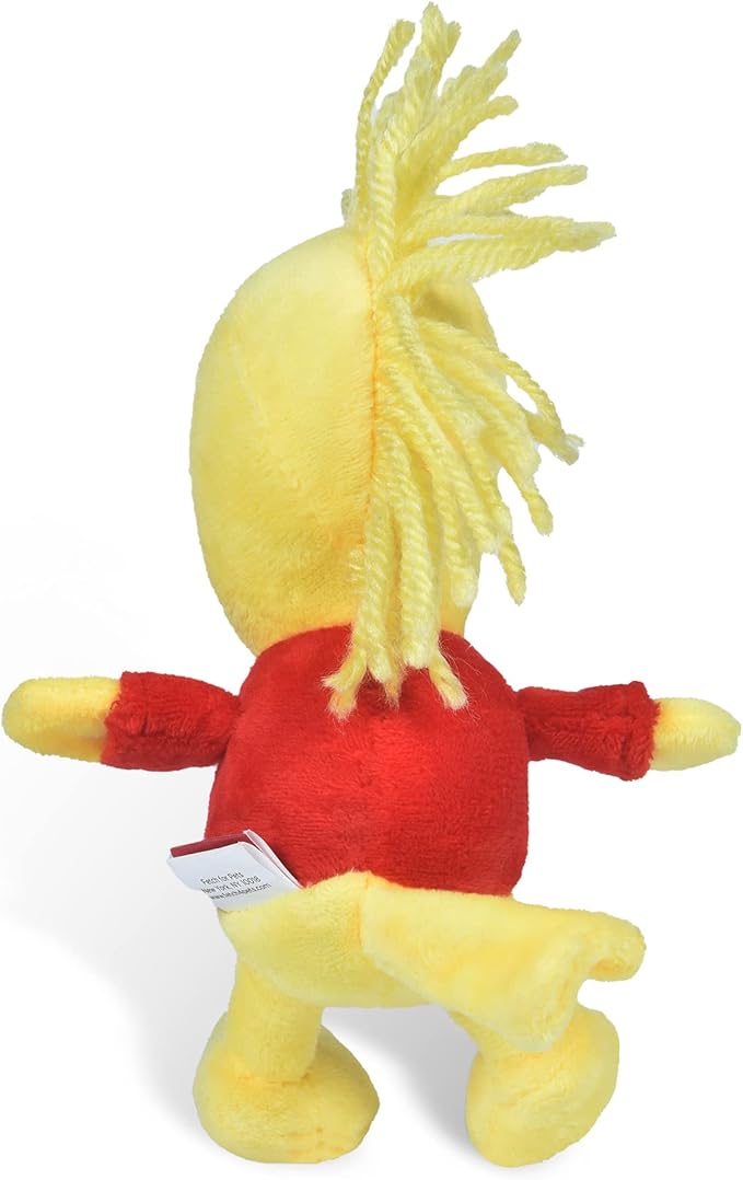 PEANUTS for Pets 6" Holiday 2021 Woodstock Plush Dog Toy with Squeaker | Red Snoopy Holiday Plush Dog Toy | Small Squeaky Dog Toys - Soft Stuffed Dog Toys Officially Licensed, (FF19106) (Pack of 2)