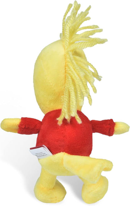 PEANUTS for Pets 6" Holiday 2021 Woodstock Plush Dog Toy with Squeaker | Red Snoopy Holiday Plush Dog Toy | Small Squeaky Dog Toys - Soft Stuffed Dog Toys Officially Licensed, (FF19106) (Pack of 2)