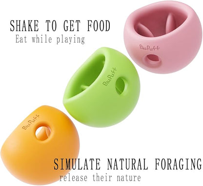 Treat Dispensing Dog Toy & Slow Feeder Bowl, Interactive Puzzle and Mental Toy for Anxiety Relief,Chase Play, and Use as Freezable Lick Bowl (Peach Pink, Medium 498g)