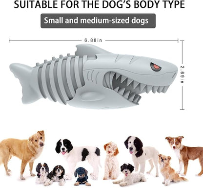 Dog Chew Toys for Aggressive Chewers, Indestructible Tough Durable Squeaky Interactive Dog Toys Teeth Cleaning Dog Chew Toy for Small Meduium Large Breed