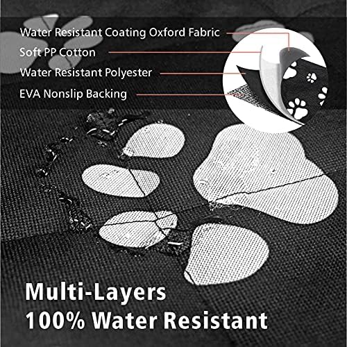 F-color SUV Cargo Liner for Dogs - Heavy Duty Trunk Cover for Midsize SUVs - Image 4